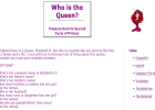 Treasure hunt: Who is the Queen? | Recurso educativo 33587