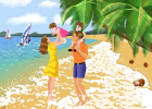 Puzzle Nivel 3: Playa | Recurso educativo 34321