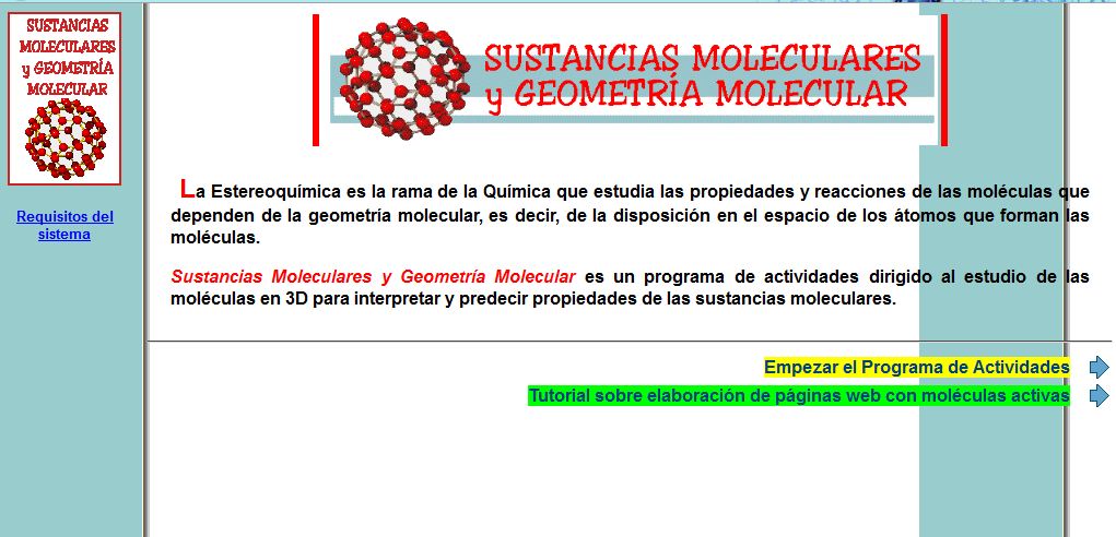 Sustancias moleculares | Recurso educativo 35850