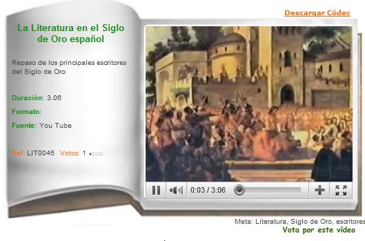 La Literatura en el Siglo de Oro español | Recurso educativo 36352