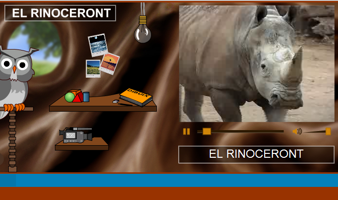 El Mon per un Forat: rinoceront | Recurso educativo 38783