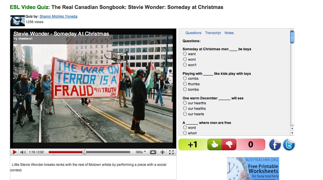 Video: Someday at Christmas | Recurso educativo 38907