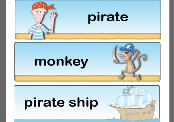 Pirates vocabulary | Recurso educativo 42336