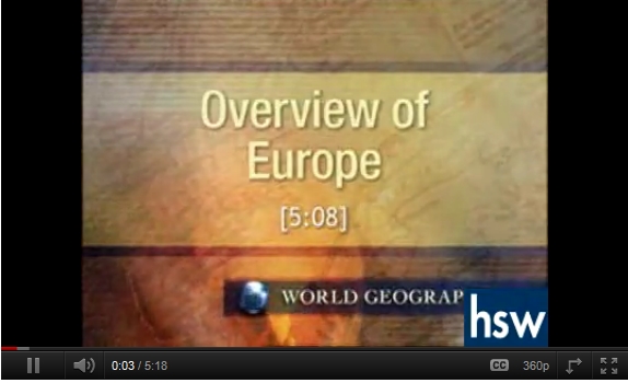 The Geography of Europe | Recurso educativo 44235