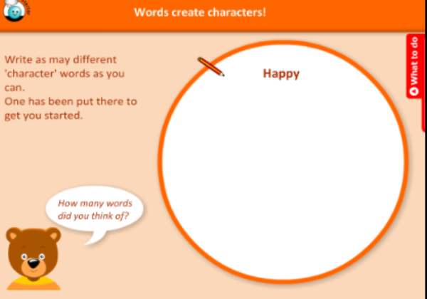 Creating characters | Recurso educativo 46759