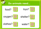 Animal needs | Recurso educativo 47440