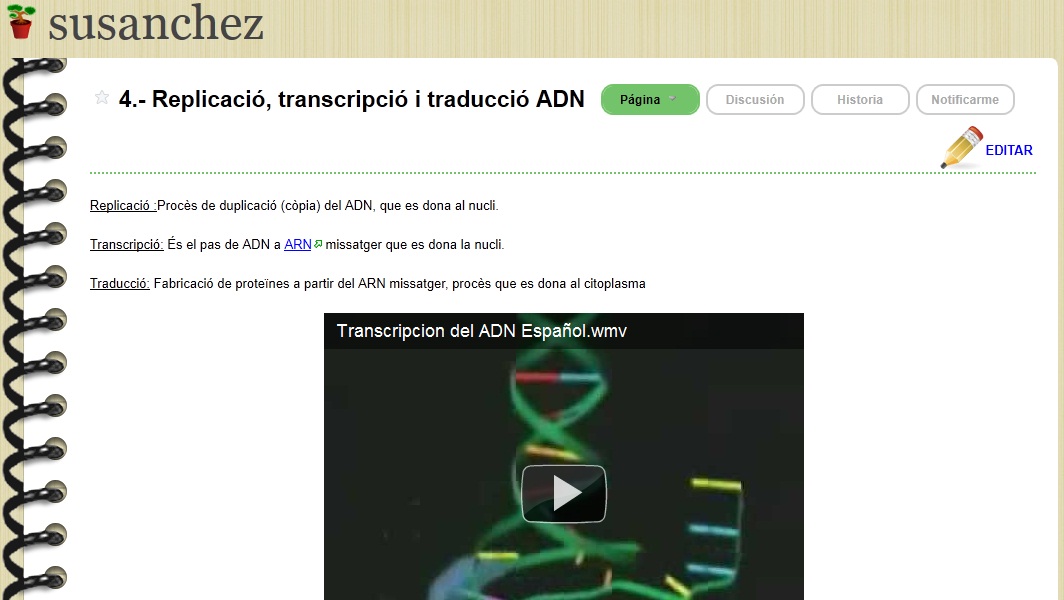 La replicació de l'ADN | Recurso educativo 49469