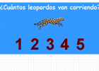 Matemáticas en línea: leopardo | Recurso educativo 49480