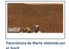Panorámica de Marte captada por el Spirit | Recurso educativo 50575
