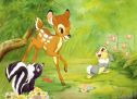 Puzzles: Bambi y sus queridos amiguitos | Recurso educativo 60173