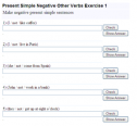Present simple negative with other verbs | Recurso educativo 60350