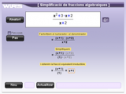 Simplificación de fracciones algebraicas | Recurso educativo 10800