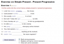 Simple Present or Present Progressive | Recurso educativo 20334