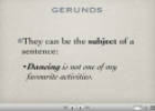 Gerund vs Infinitive | Recurso educativo 23125