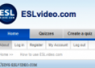 Website: ESLvideo | Recurso educativo 23340