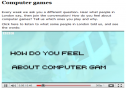 Computer games | Recurso educativo 23594