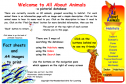 All about animals | Recurso educativo 27395