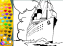 ¡A Colorear!: Medios de transporte por mar | Recurso educativo 29948
