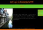 Webquest: Let's go to Canterbury | Recurso educativo 9752