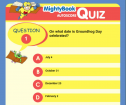 Groundhog day quiz | Recurso educativo 65607