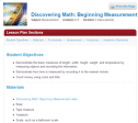 Discovering math: Beginning measurement | Recurso educativo 68733