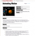 Animating motion | Recurso educativo 69787