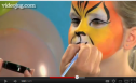 How to do face painting: The tiger | Recurso educativo 69837