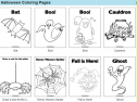 Halloween colouring pages | Recurso educativo 70237