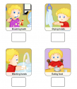 Brushing teeth worksheet | Recurso educativo 79975