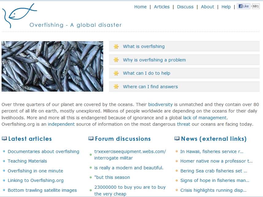 Overfishing | Recurso educativo 89290