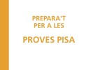 Prepara't per a les proves PISA | Recurso educativo 82088