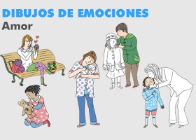 Dibujos de emociones 2 - Amor | Recurso educativo 103602