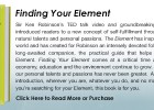 Website and blog of New York Times best selling author of "The Element", TED | Recurso educativo 117800