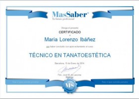 Curso de Técnico en tanatoestética y tanatopraxia | MasSaber | Recurso educativo 120127