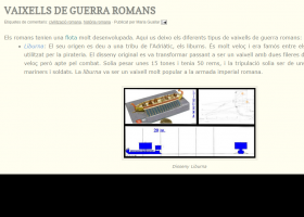 Embarcaciones de guerra romanas | Recurso educativo 724243