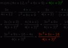 Simplificació de fraccions algèbriques | Recurso educativo 751635