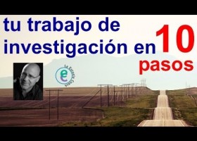 Com fer un treball de recerca o un projecte en 10 passos | Recurso educativo 752284