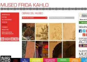 Pàgina del Museu Frida Kahlo | Recurso educativo 756549