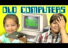 Niños y ordenadores antiguos | Recurso educativo 756900