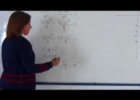 Ecuación de la hipérbola dados los vértices y las asíntotas | Recurso educativo 764550