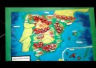 Phyisical map of Spain in 3D made of plasticine and thread | Recurso educativo 773538