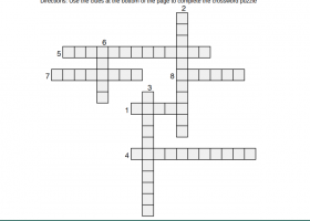 Crossword about energy | Recurso educativo 775696