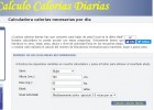 Calculadora de calorias diarias | Recurso educativo 776506