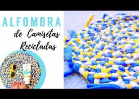 DIY Reciclando prendas viejas / Alfombra trapillo con camisetas | Recurso educativo 779713