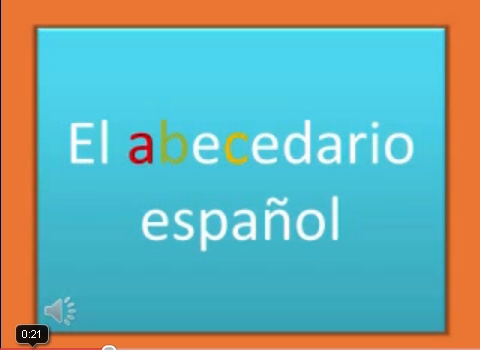 El abecedario español | Recurso educativo 33745