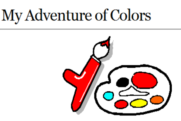 Webquest: My adventure of colours | Recurso educativo 33979