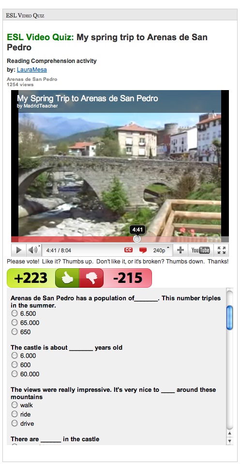 Video: My spring trip to Arenas de San Pedro | Recurso educativo 38140