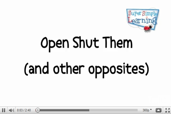 Song: Open shut them | Recurso educativo 38383