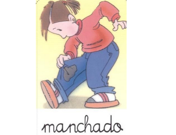 Adjetivo: manchado | Recurso educativo 44944