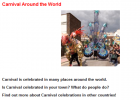 Carnival around the world | Recurso educativo 45598